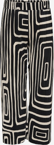 ONLY Carmakoma Wide Leg Housut värissä musta: etupuoli