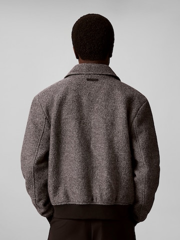 Calvin Klein Regular Tussenjas in Grijs