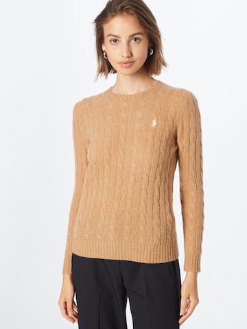 Pull-over 'JULIANNA' Polo Ralph Lauren en marron : devant