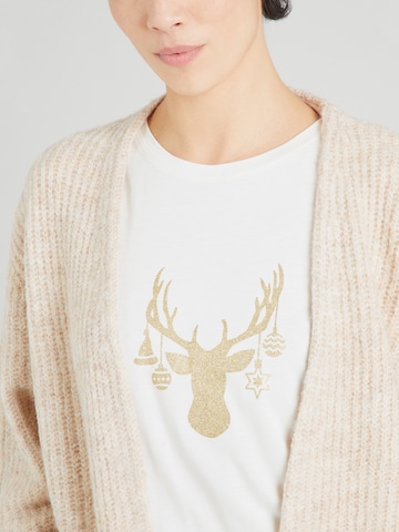 T-shirt 'Agathe' ABOUT YOU en blanc