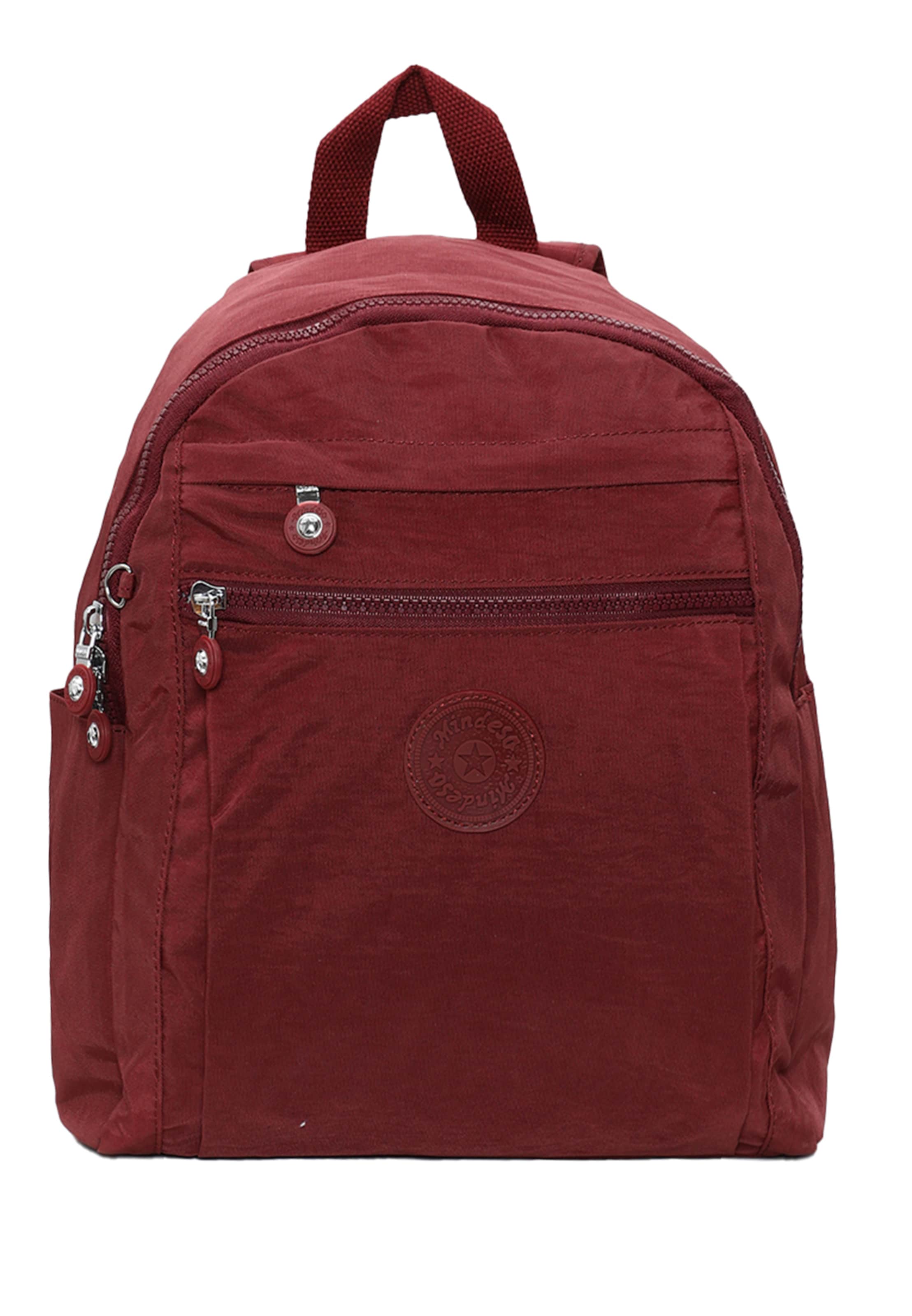 Mindesa Σακίδιο πλάτης σε καφέ: μπροστά