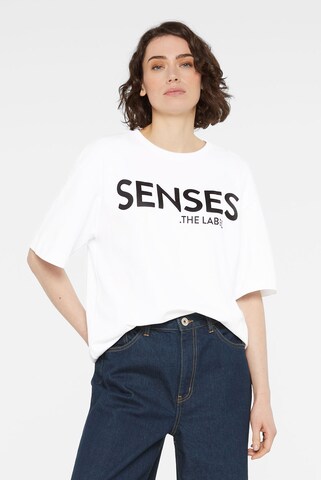 SENSES.THE LABEL Shirt in White: front