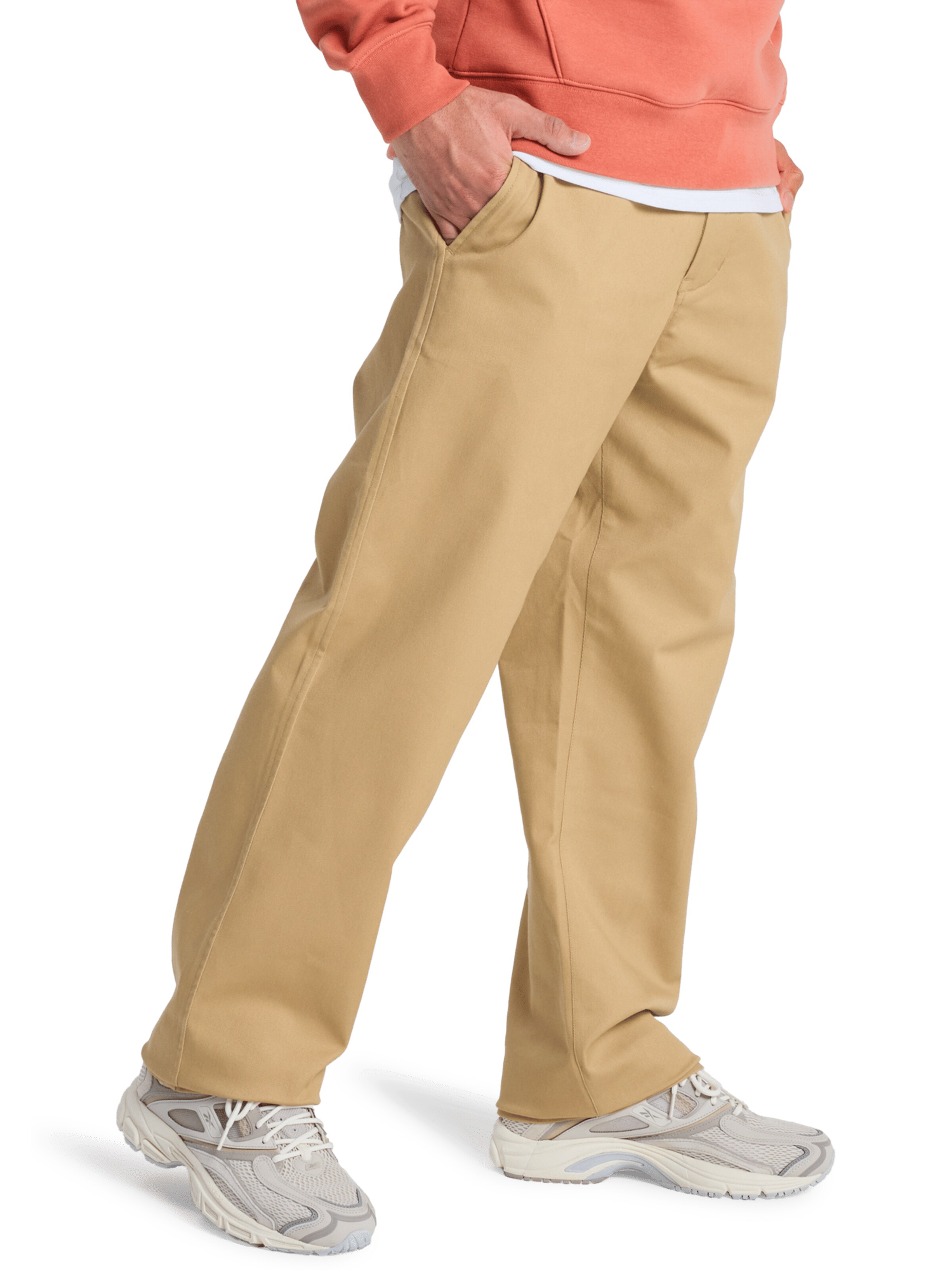 QUIKSILVER Regular Pants 'Everyday Union' in Beige