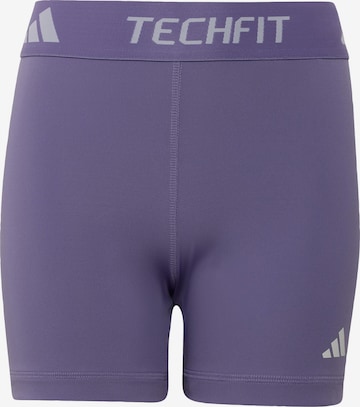 ADIDAS SPORTSWEAR Skinny Sportbroek in Lila: voorkant