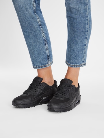 Nike Sportswear Sneakers low 'AIR MAX 90' i svart: forside