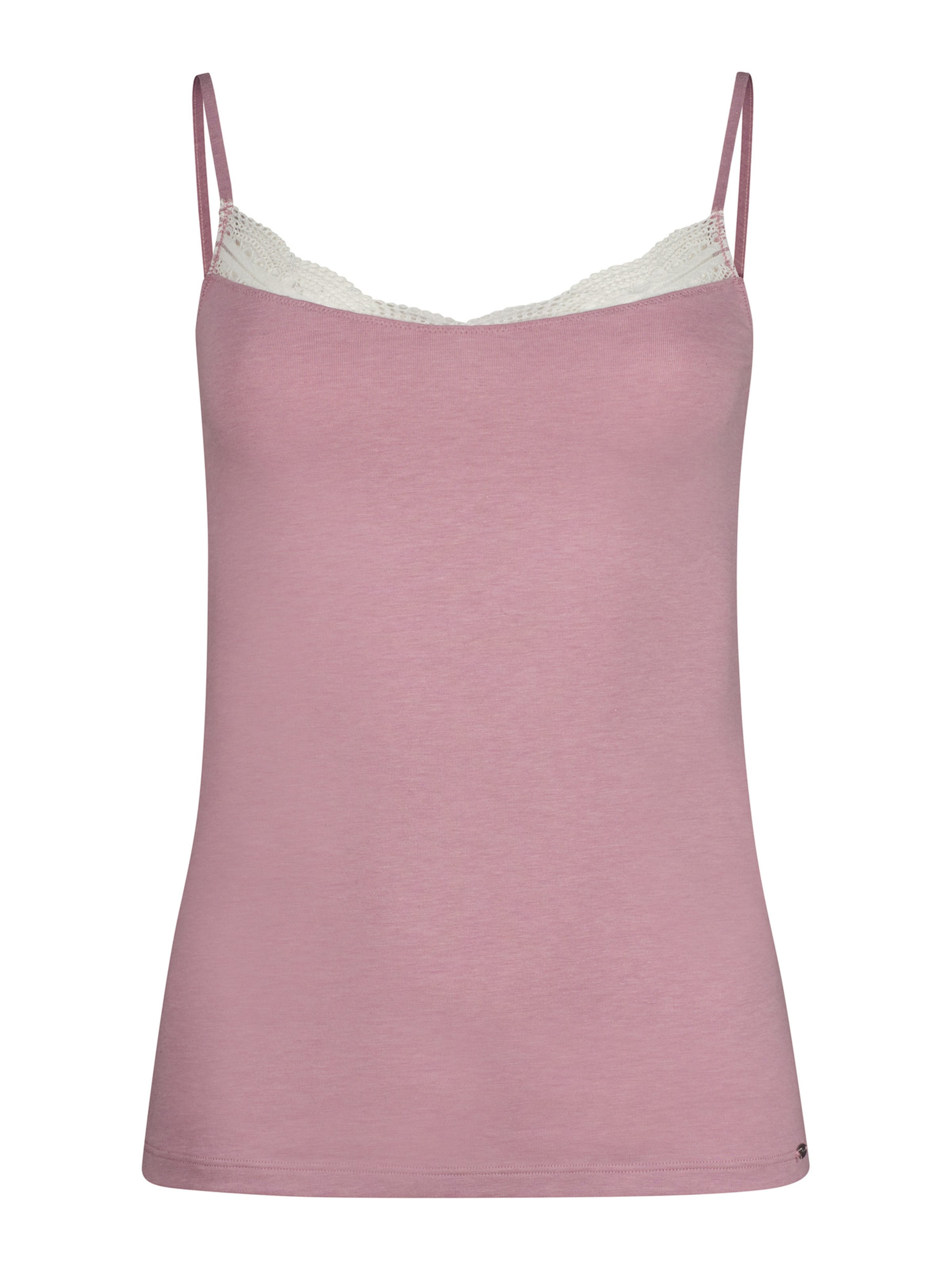 Skiny - Camiseta térmica en rosa: frente