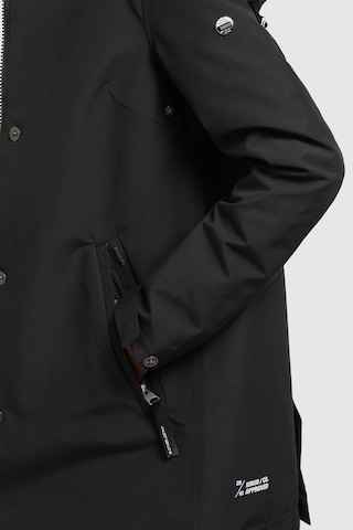khujo Between-Seasons Coat 'Artisa' in Black