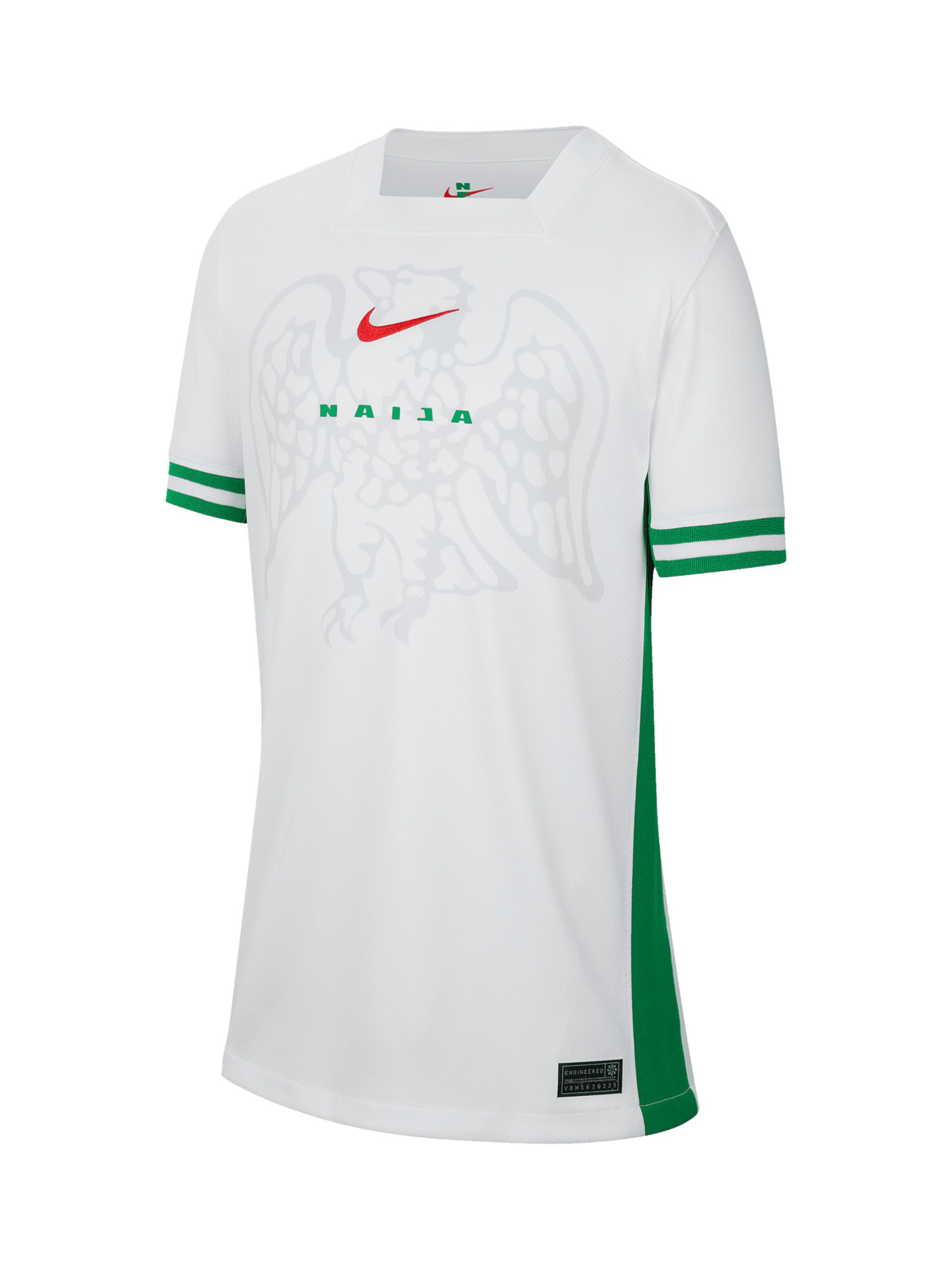 NIKE Trikot 'Nigeria Trikot 2024' in Weiß: Vorderseite