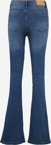 Noisy May Tall Flared Jeans 'SALLIE' in Blau