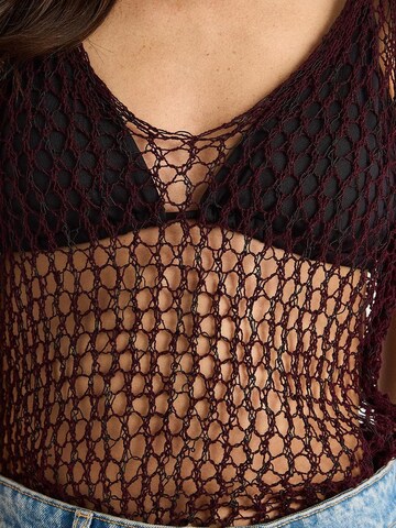 Bianco Lucci - Top de malha em vermelho