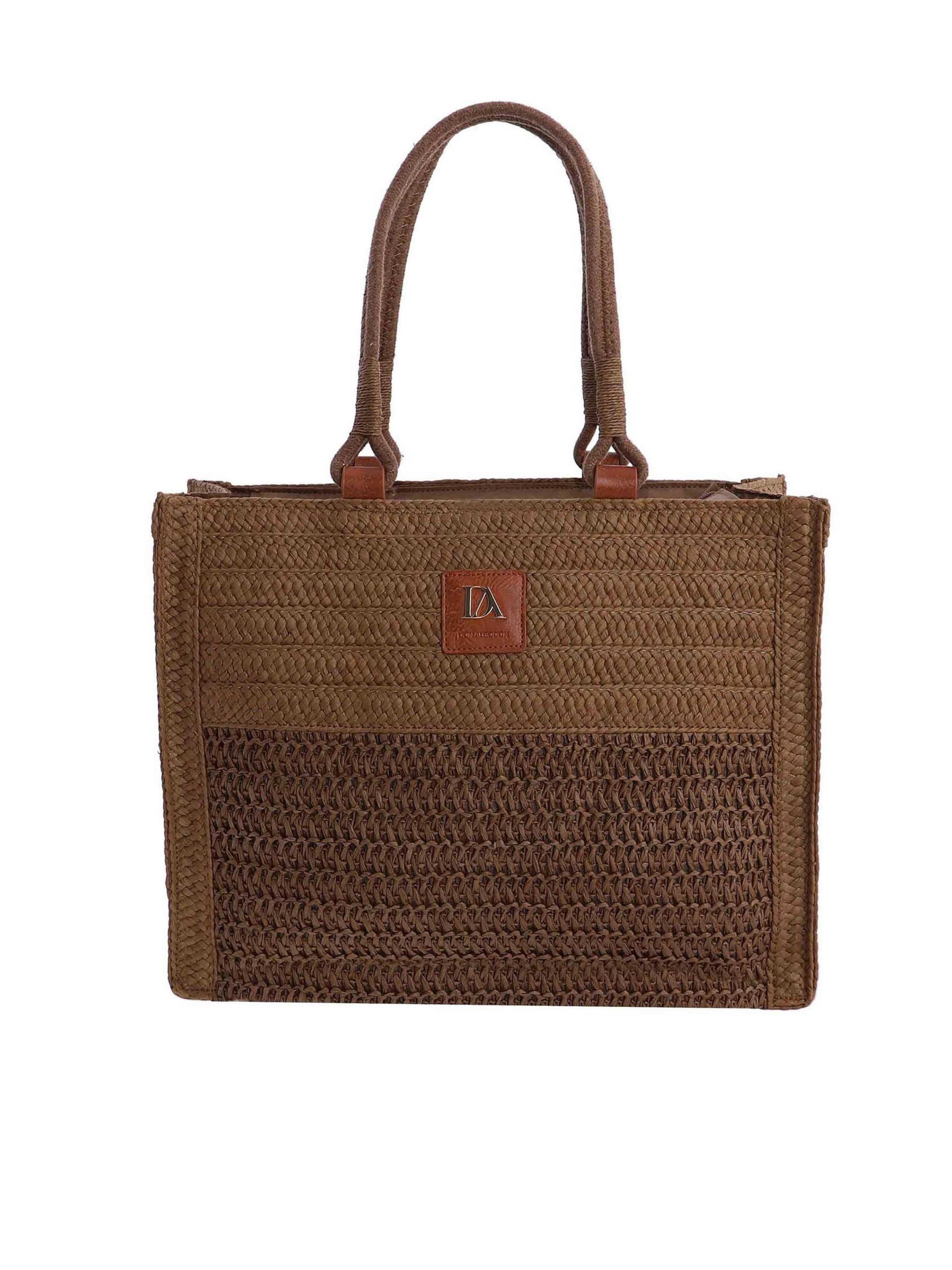 Don Algodon - Shopper 'Lioria' en marrón: frente