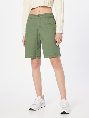 GAP Regular Trousers in Green: front