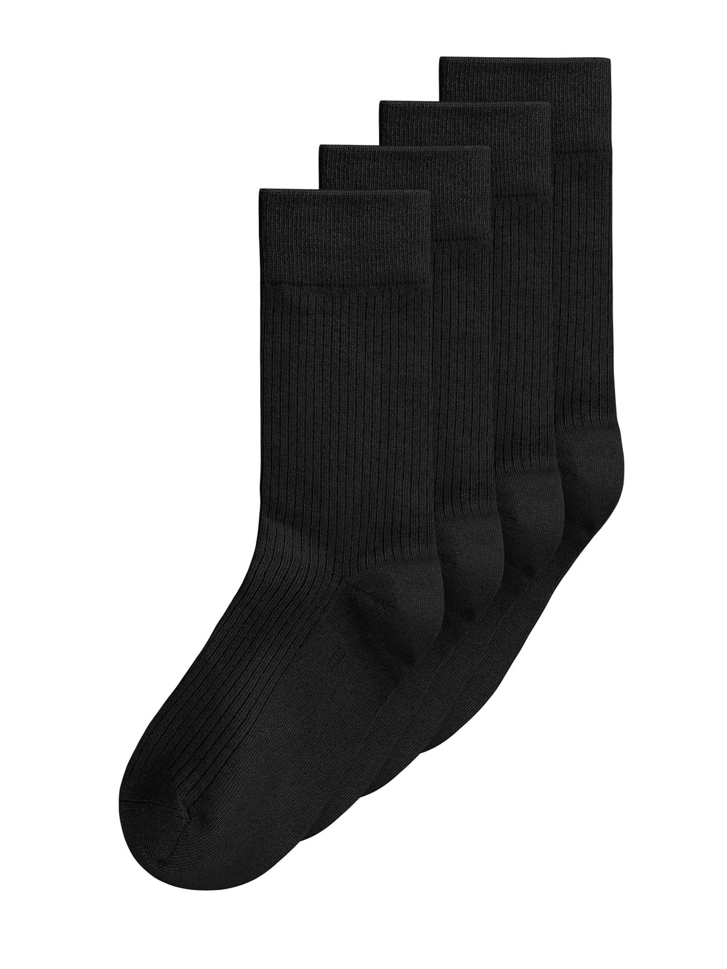 melns MELA Zeķes: no priekšpuses