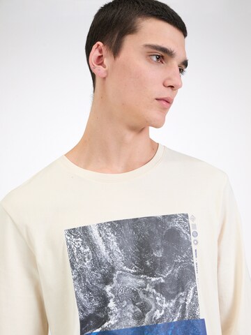 TIMBERLAND Shirt 'Adventure of the Outside' in Beige