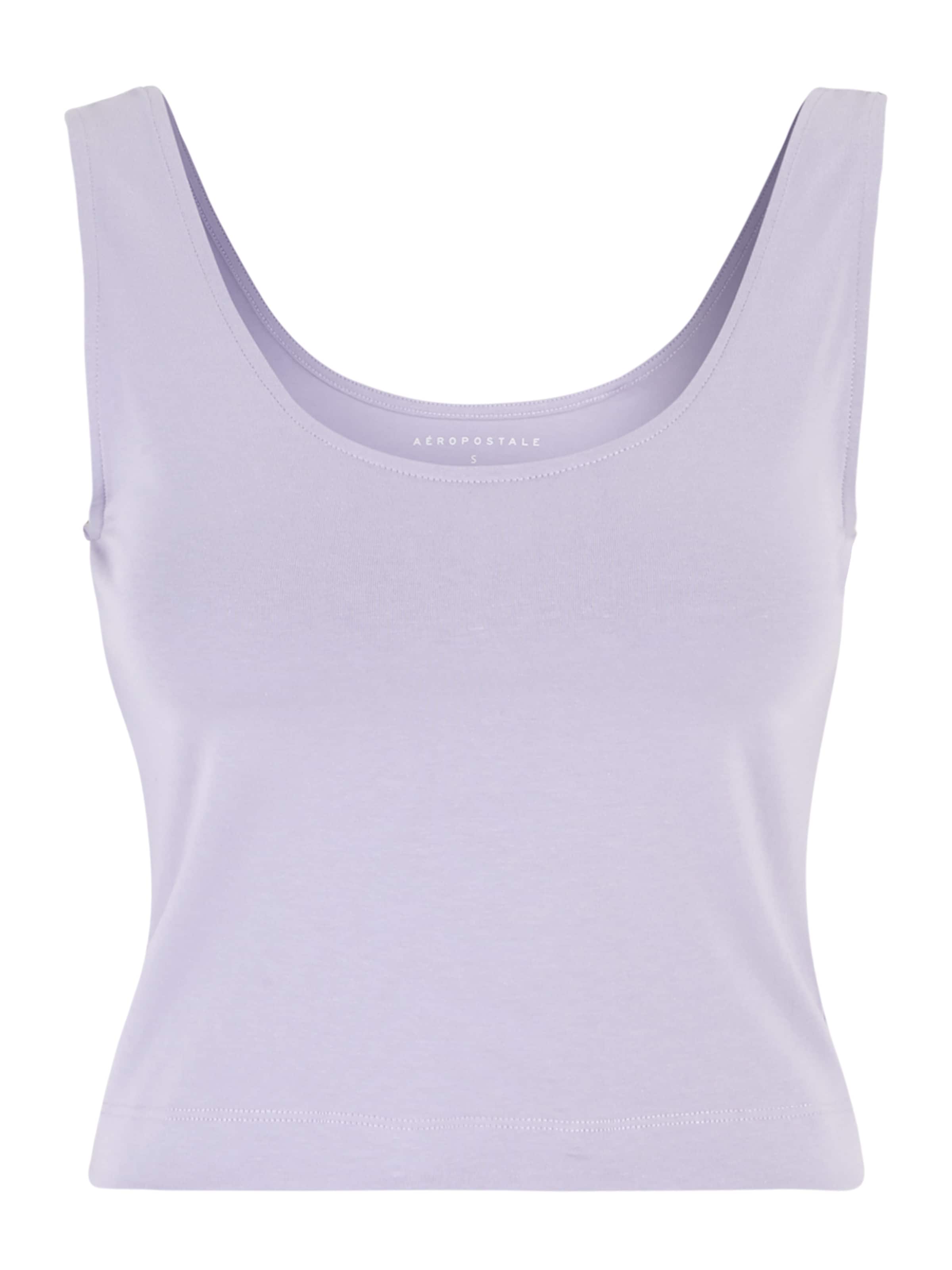 AÉROPOSTALE Топ в Лиловый: спереди