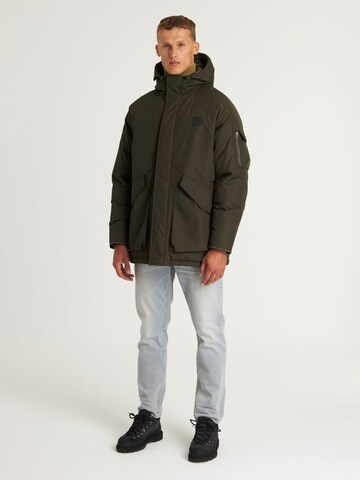 CHASIN' Winterjas 'Volt' in Groen