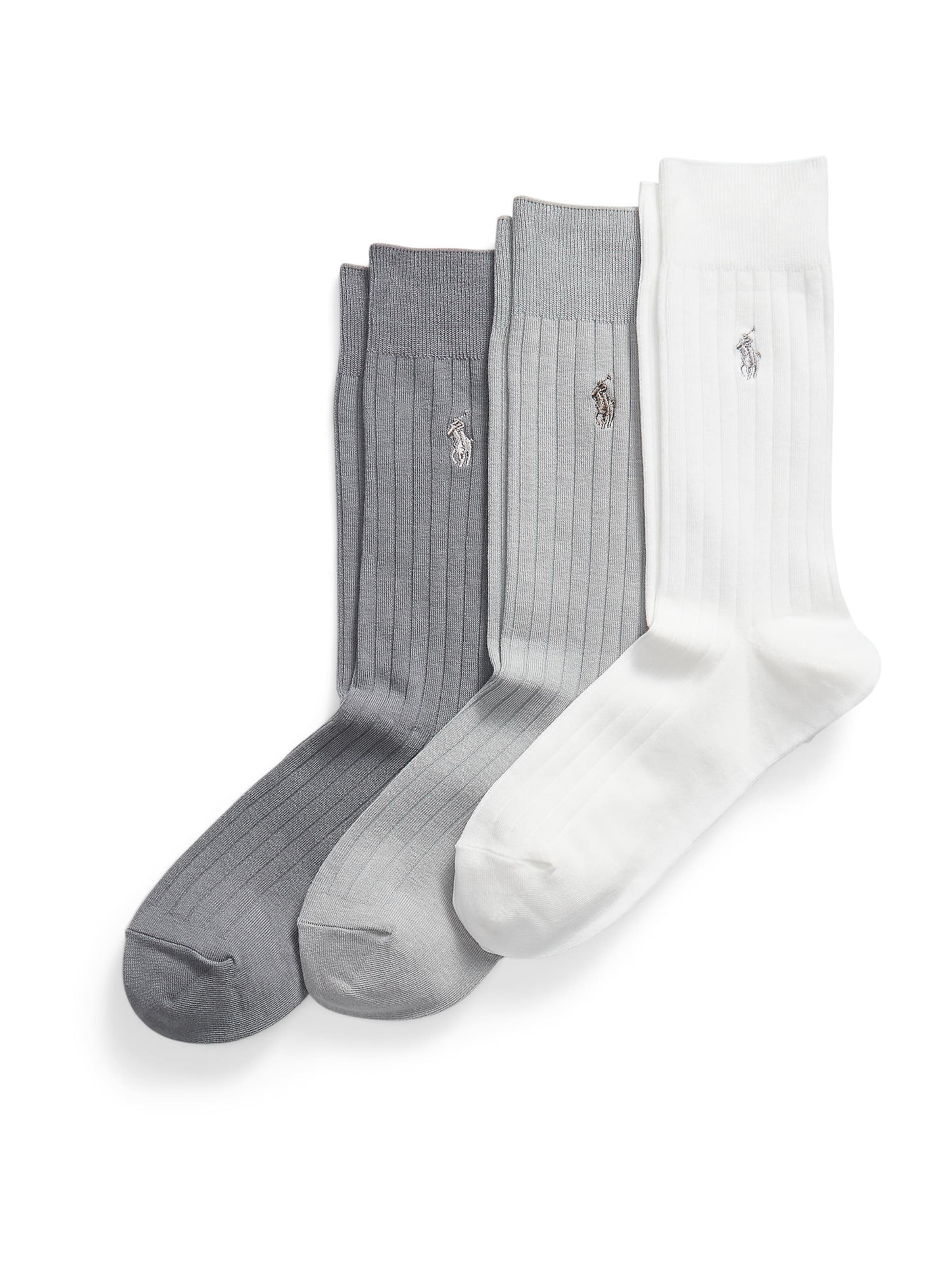 Polo Ralph Lauren Socken 'EGYPTIAN' in Grau: Vorderseite
