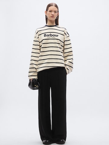 Barbour Oversize tričko 'Maeve' - Béžová