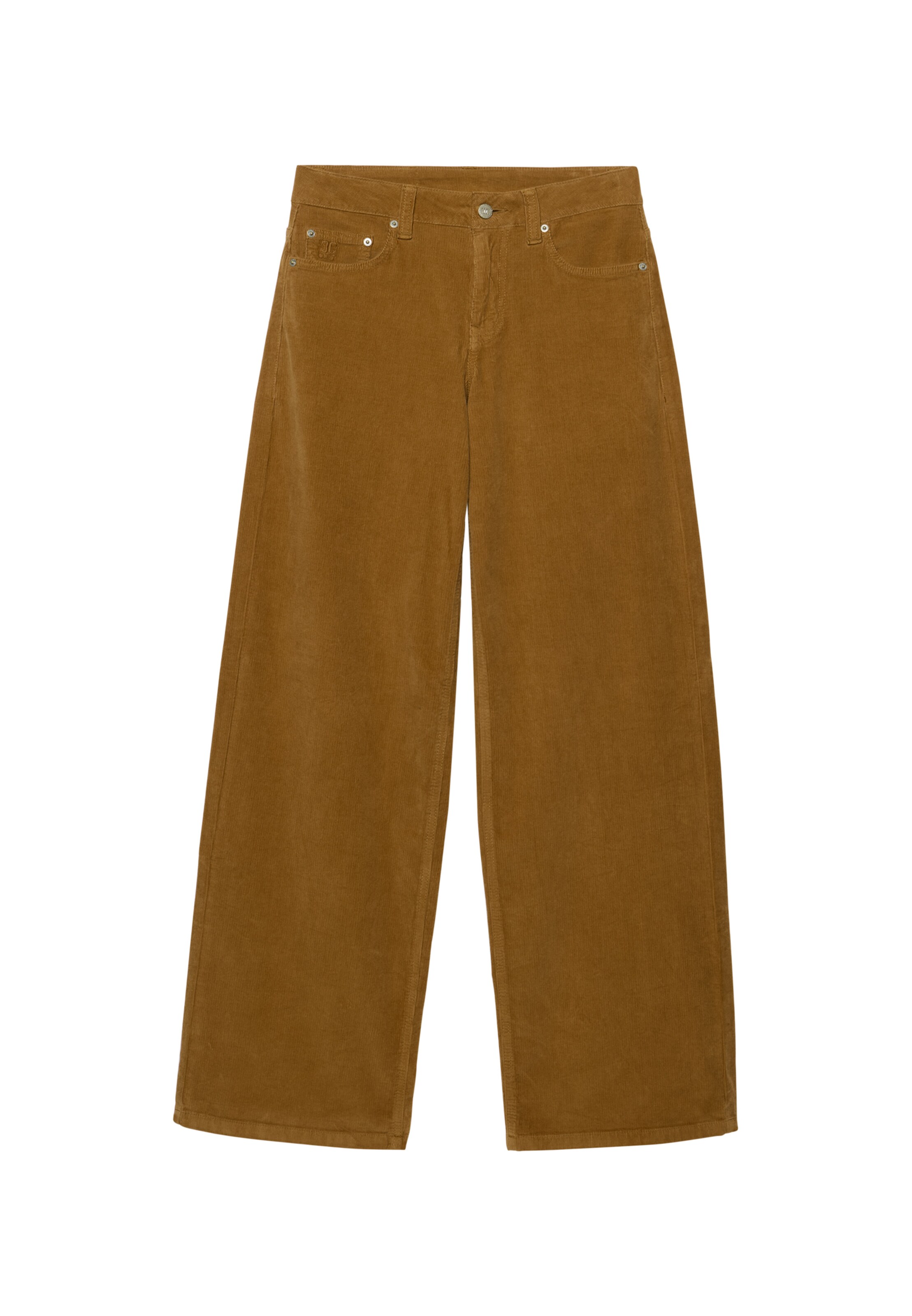 Superdry & Co Regular Broek in Bruin: voorkant