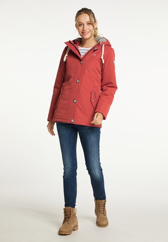 Schmuddelwedda Winter Jacket in Red