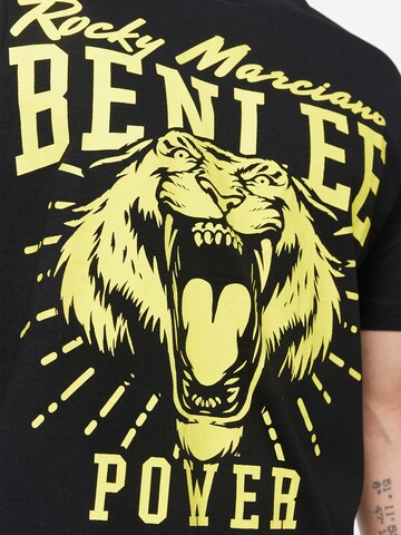 Benlee Λειτουργικό μπλουζάκι 'TIGER POWER' σε μαύρο