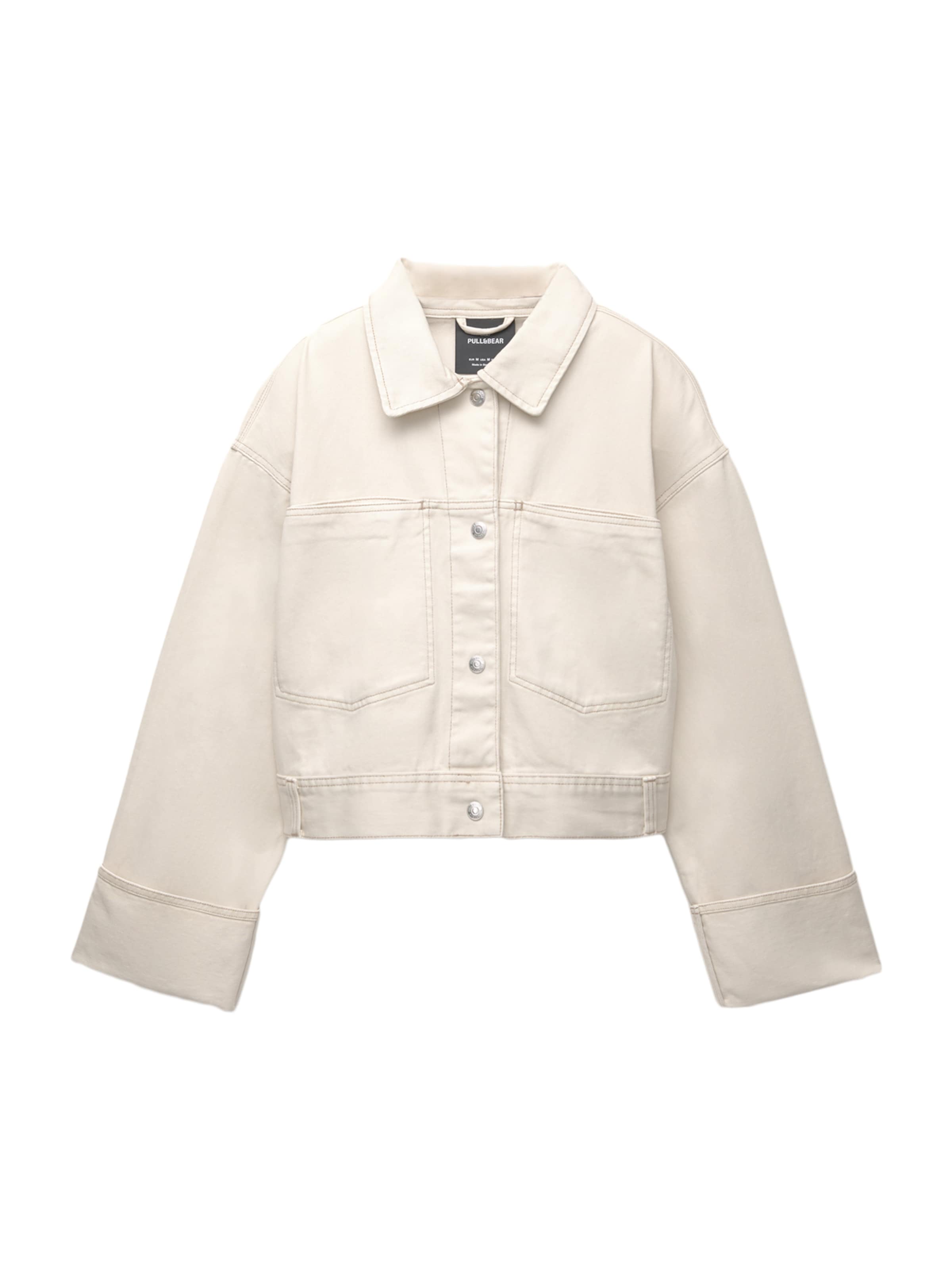 Pull&Bear Between-season jacket in Beige: front