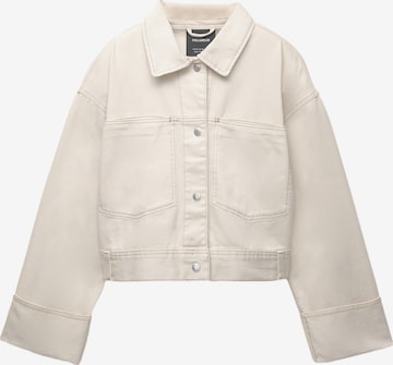 Pull&Bear Between-Season Jacket in Sand ABOUT YOU
