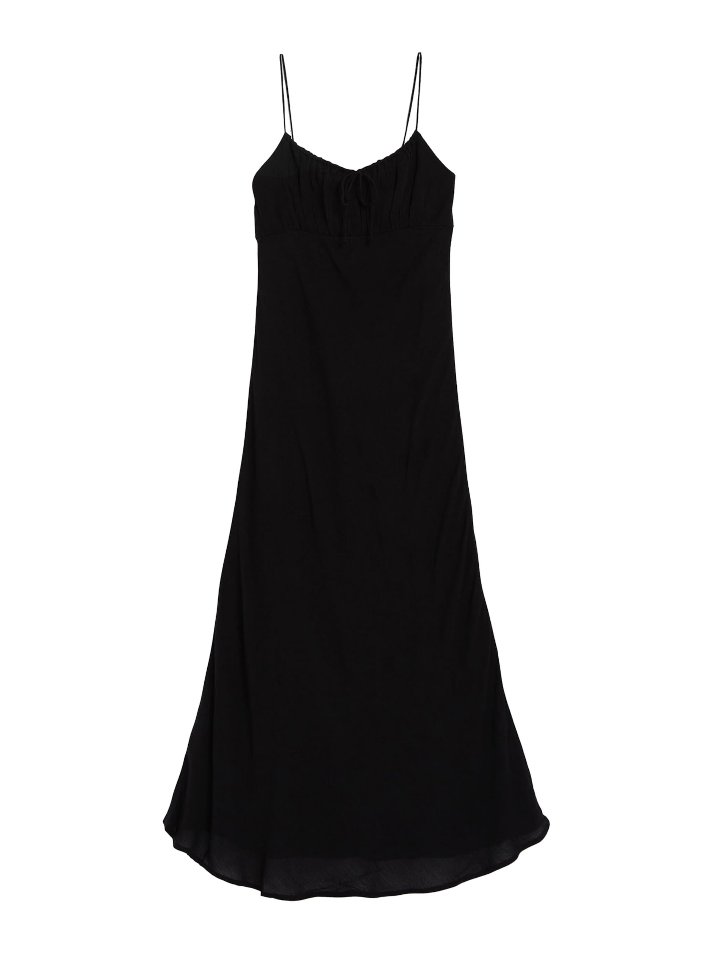 Bershka Dress in Black: front