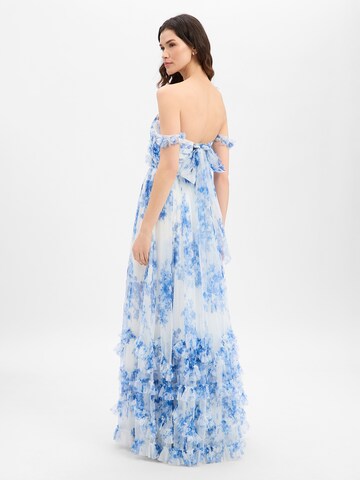 Robe de soirée Luxuar Fashion en blanc