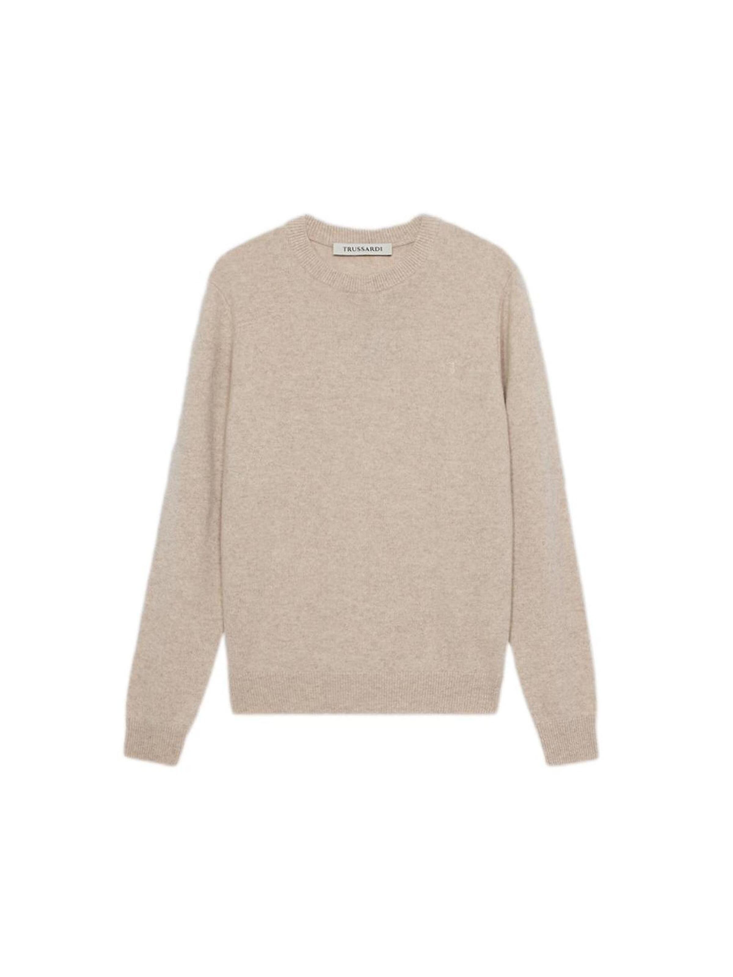 Pullover di Trussardi in beige: frontale