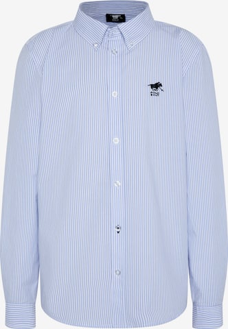 Polo Sylt Regular fit Button Up Shirt in Blue: front