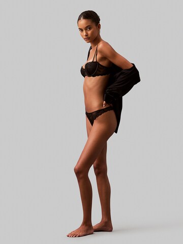 Calvin Klein Balconette Bra in Black