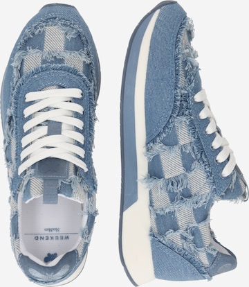 Weekend Max Mara Sneakers laag 'RARO' in Blauw