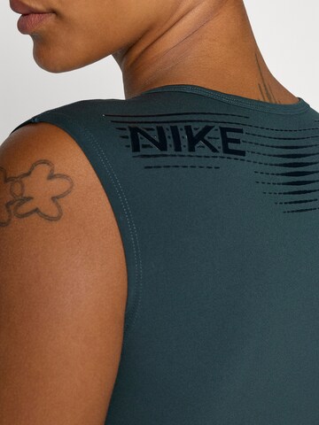 NIKESportski top 'Nike Pro' - zelena boja