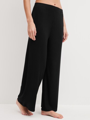 CALIDA Pyjamahose 'Feminine Lounge'‌‌‌ in Schwarz