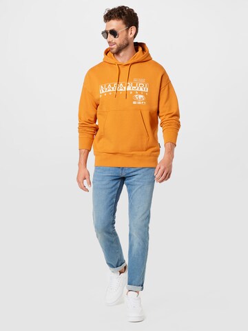 Sweat-shirt 'BEB' NAPAPIJRI en orange