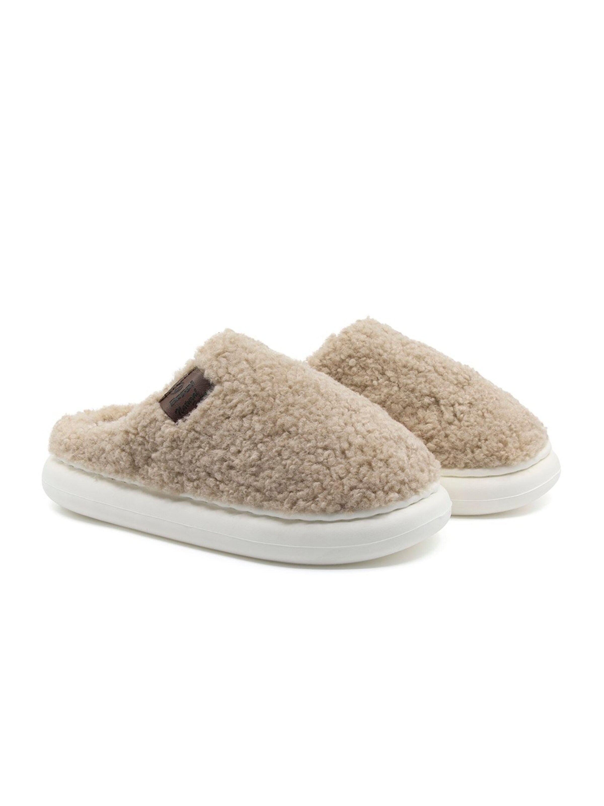 Beppi Slipper 'Indoor Slipper' in Beige
