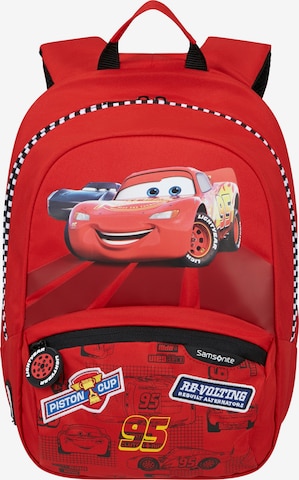 SAMSONITE Backpack 'Disney Cars S+' in Red: front