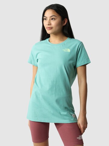 THE NORTH FACE - Camiseta 'REGRIND' en verde