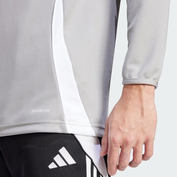 ADIDAS PERFORMANCE Sports sweatshirt 'Tiro 24' in Grey