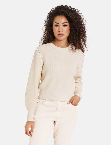 TAIFUN Pullover in Beige: predná strana