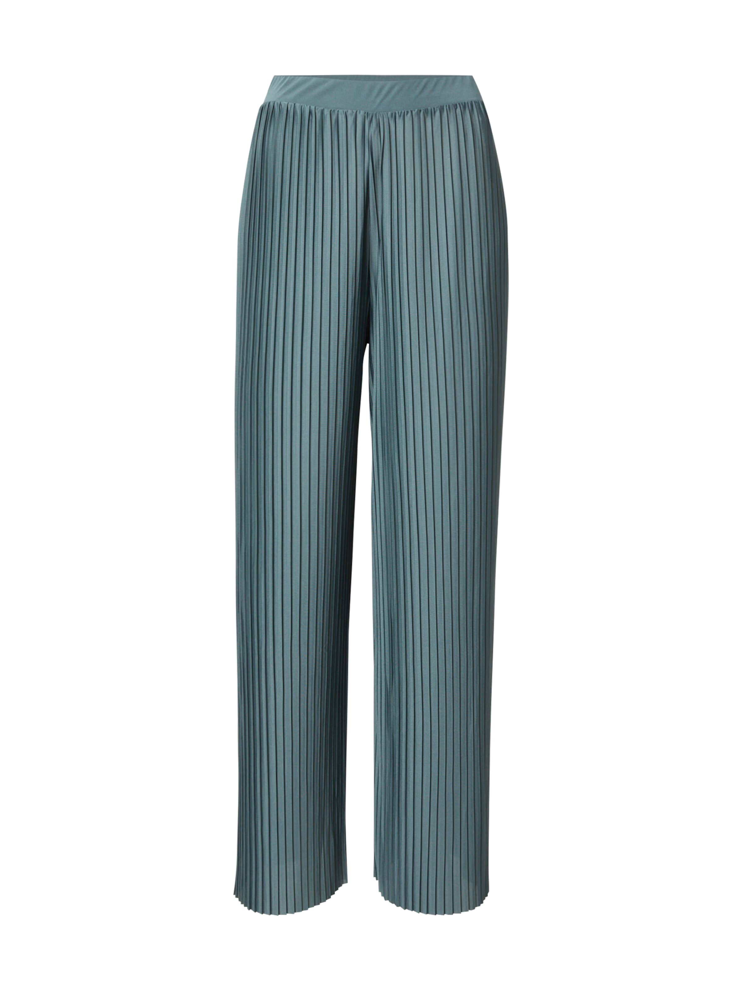 zaļš ABOUT YOU Platas staras Bikses 'Maggie': no priekšpuses