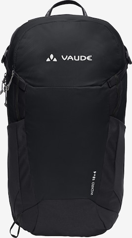 VAUDE Sports Backpack 'Wizard 18+4' in Black: front