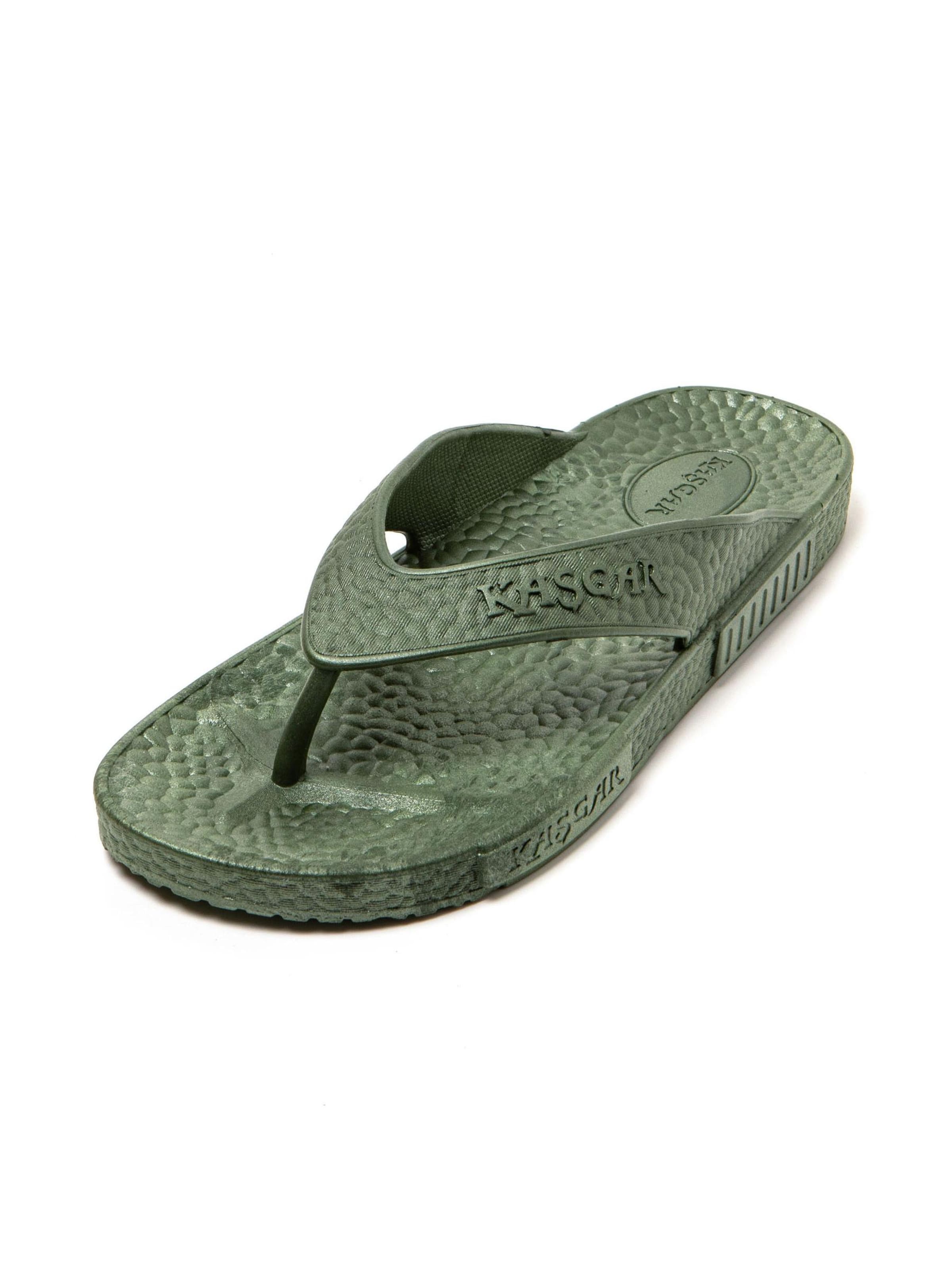 Brasileras - Zapatos para playa y agua 'Gummix' en verde