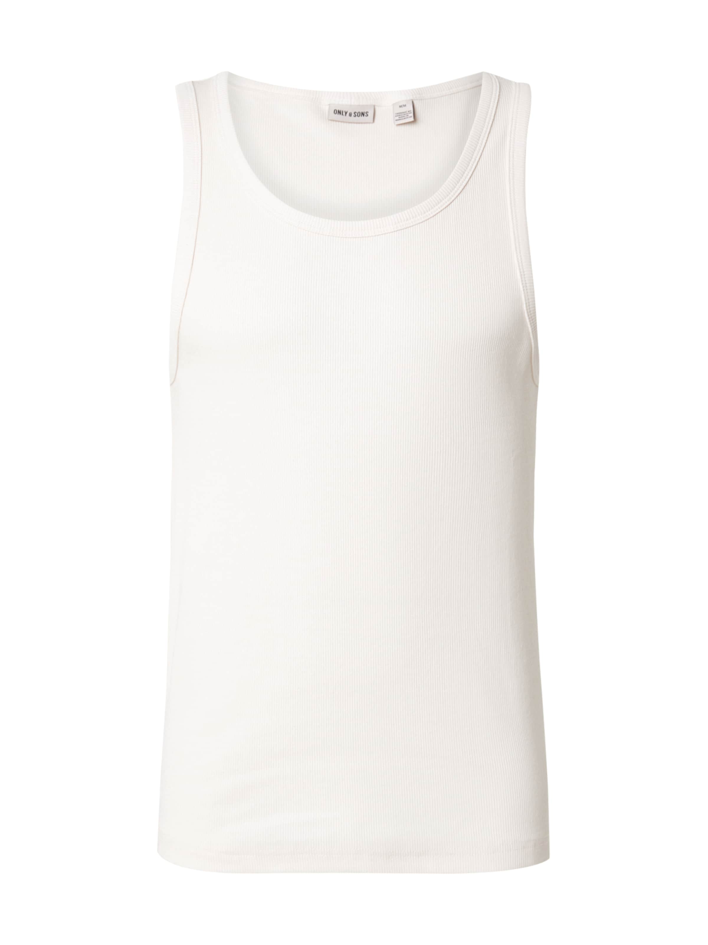 Maglietta 'ONSTANNER' di Only & Sons in bianco: frontale