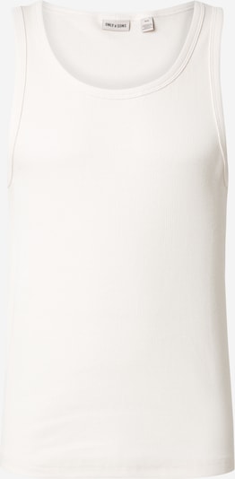 Marškinėliai 'ONSTANNER' iš Only & Sons, spalva – vilnos balta, Prekių apžvalga