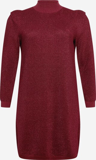 Vero Moda Curve Robes en maille 'Alyssa' en rouge foncé, Vue avec produit