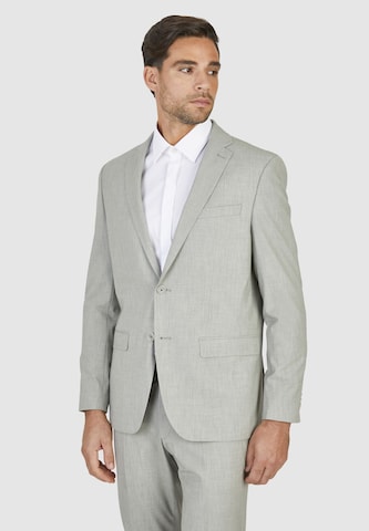 HECHTER PARIS Regular fit Business Blazer in Grey: front