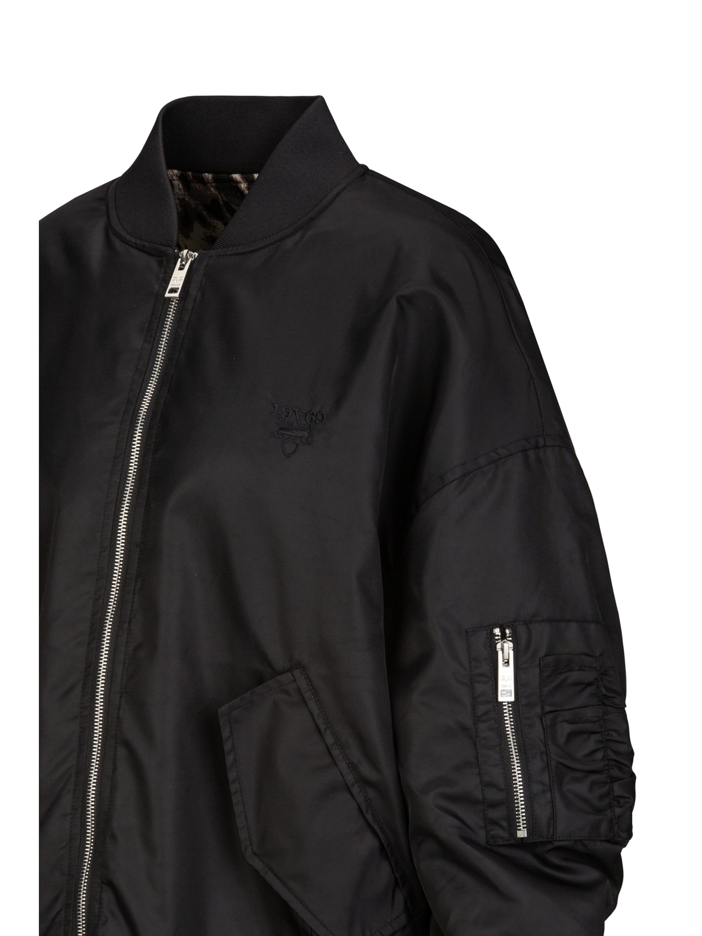 19V69 ITALIA Tussenjas 'CALOGERA' in Zwart