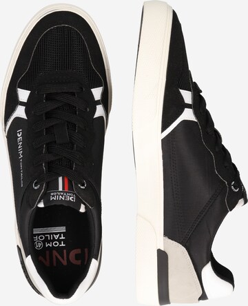 TOM TAILOR Sneakers in Black